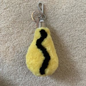 Fendi lightbulb keychain